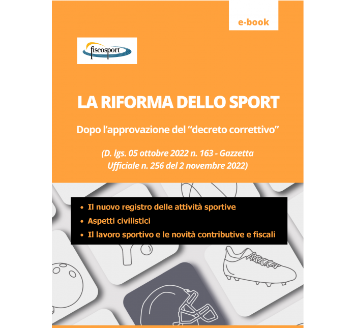 e-book La riforma dello Sport
